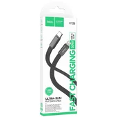 Дата кабель Hoco X125 Exceso Type-C to Lightning 30W (1m) Black