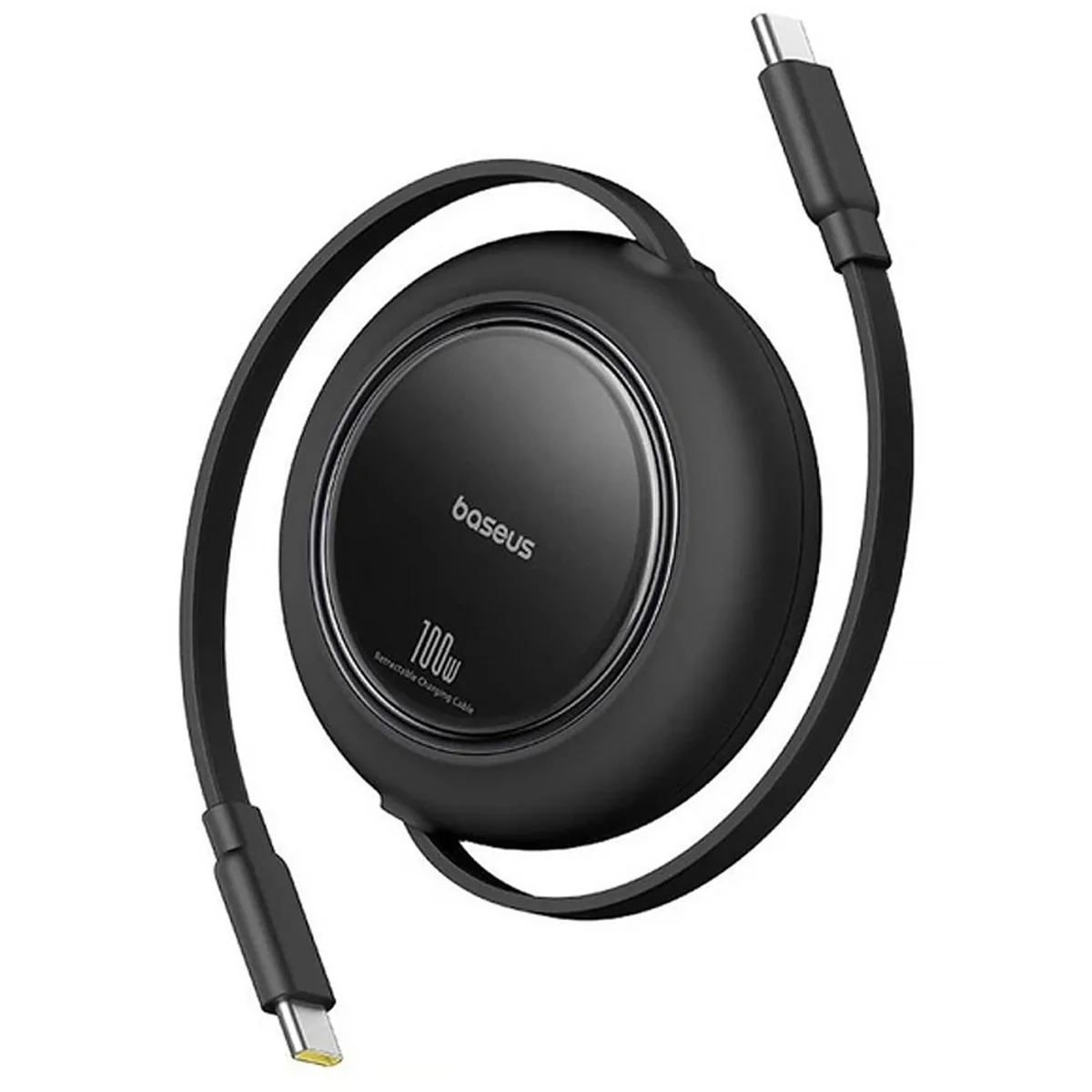 Дата кабель Baseus Free2Pull Mini Retractable Type-C to Type-C 100W (2m) (P10364500113) Cluster Black