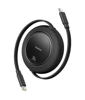 Дата кабель Baseus Free2Pull Mini Retractable Type-C to Type-C 100W (2m) (P10364500113) Cluster Black