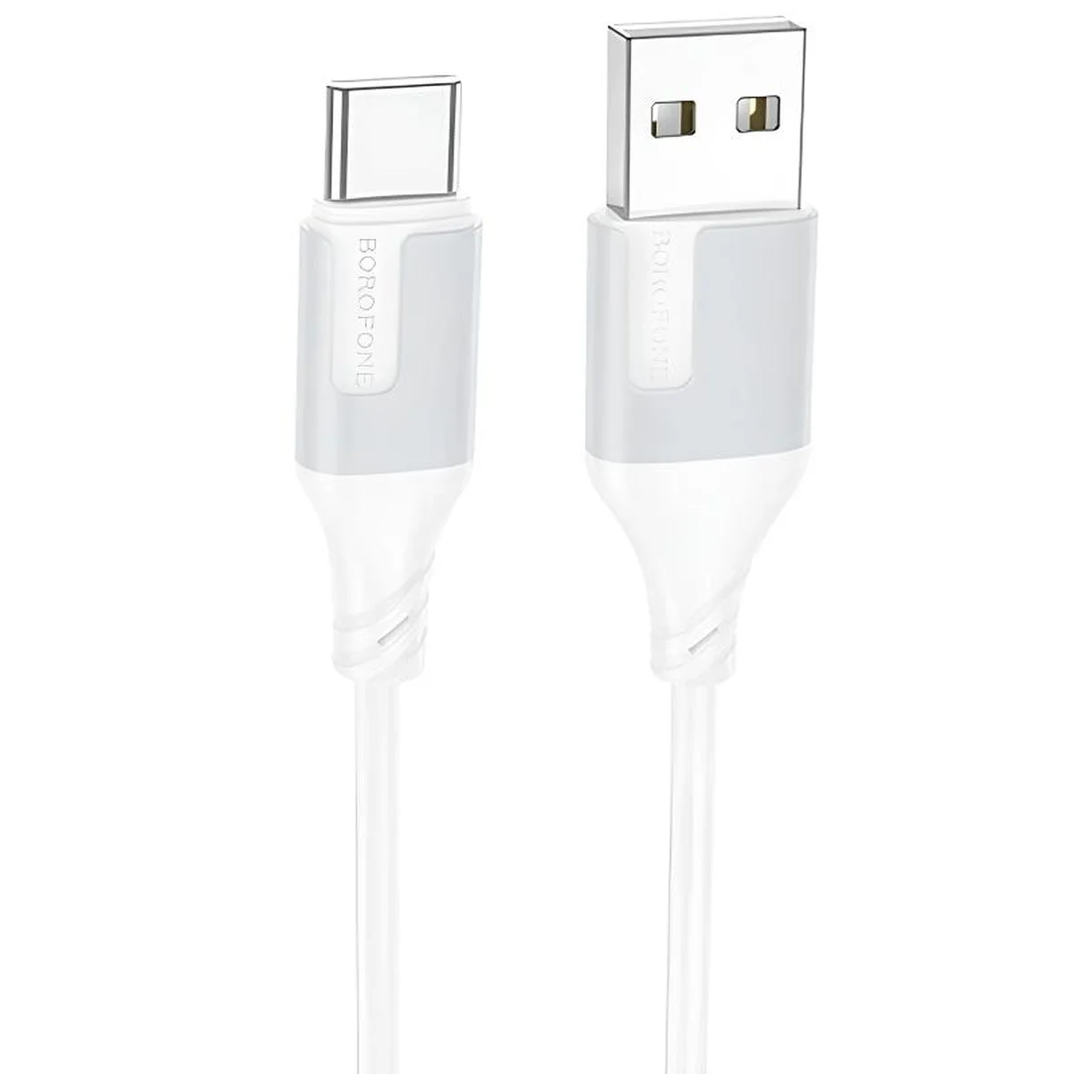 Дата кабель Borofone BX101 Creator USB to Type-C 3A (1m) White