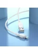 Дата кабель Hoco X109 Energy Silicone USB to Type-C (1m) White