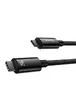 Дата кабель Baseus Tungsten Gold Type-C to Type-C Cable 240W (1m) (CAWJ04000) Black