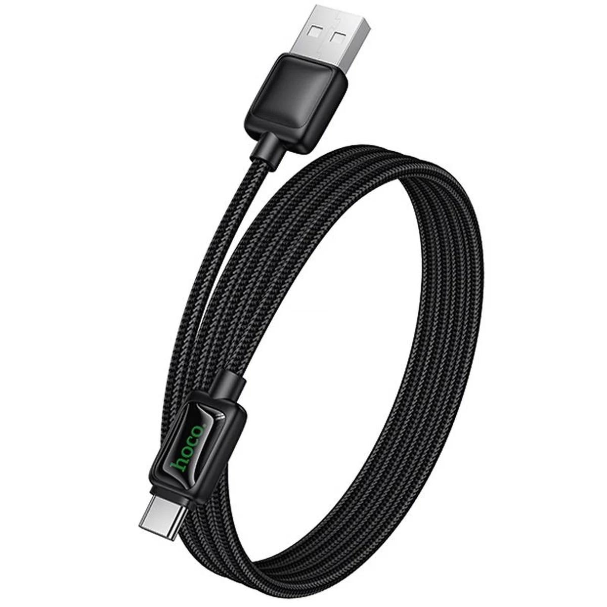 Дата кабель Hoco U146 Mundo USB to Type-C 36W (1.2m) Black