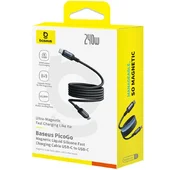 Дата кабель Baseus PicoGo Type-C to Type-C 240W (2m) (E04233) Cosmic Black