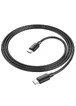 Дата кабель Hoco X96 Hyper Type-C to Type-C 60W (1m) Black