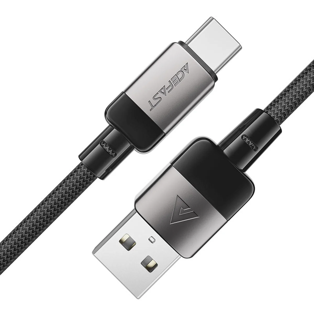Дата кабель Acefast C9-04 USB to Type-C 3A (1.2m) Black