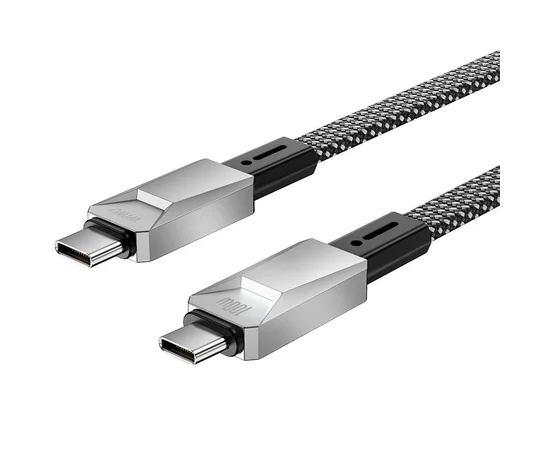 Дата кабель WIWU Wi-C078 Type-C to Type-C 100W (1m) Silver