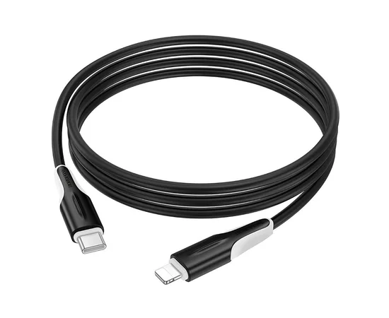 Дата кабель Borofone BX119 New Type-C to Type-C 60W (1m) Black