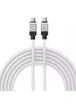 Дата кабель Baseus CoolPlay Series Type-C to Type-C 100W (1m) (CAKW00020) White