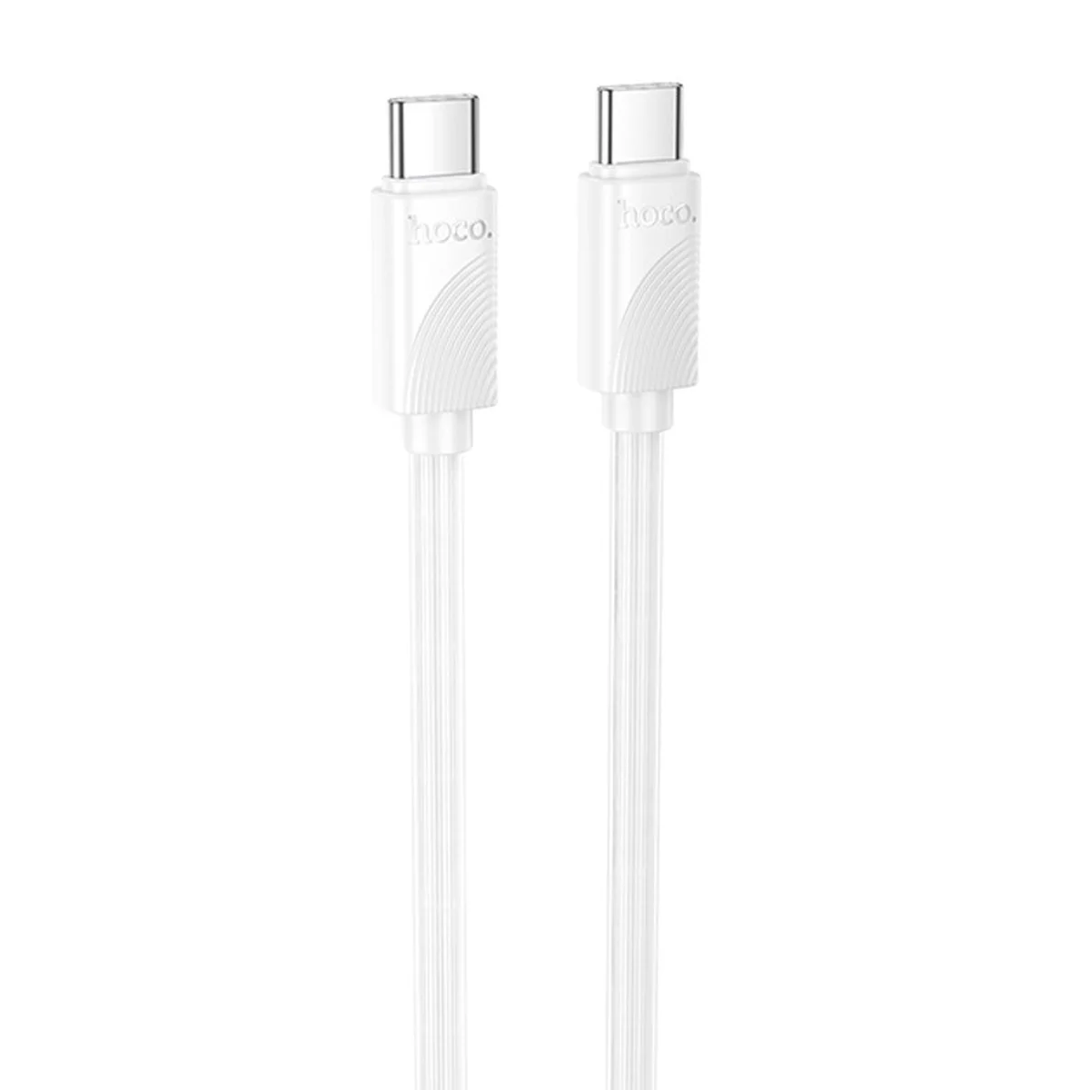 Дата кабель Hoco X114 Energy Type-C to Type-C 60W (1m) White