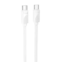Дата кабель Hoco X114 Energy Type-C to Type-C 60W (1m) White