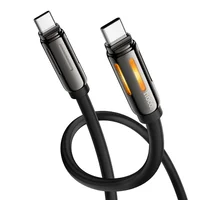 Дата кабель Hoco U136 Prize Type-C to Type-C 60W (1.2m) Black