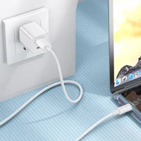 Дата кабель Borofone BX112 Lemon USB to Type-C 3.0A (1m) White