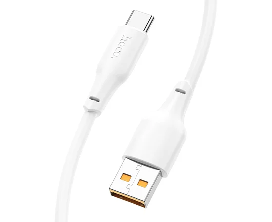 Дата кабель Hoco X93 Force USB to Type-C 27W (1m) White