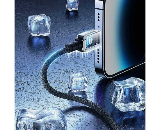 Дата кабель Baseus Unbreakable Series Fast Charging Type-C to Lightning 20W 1m (P10355803111-0) Cluster Black