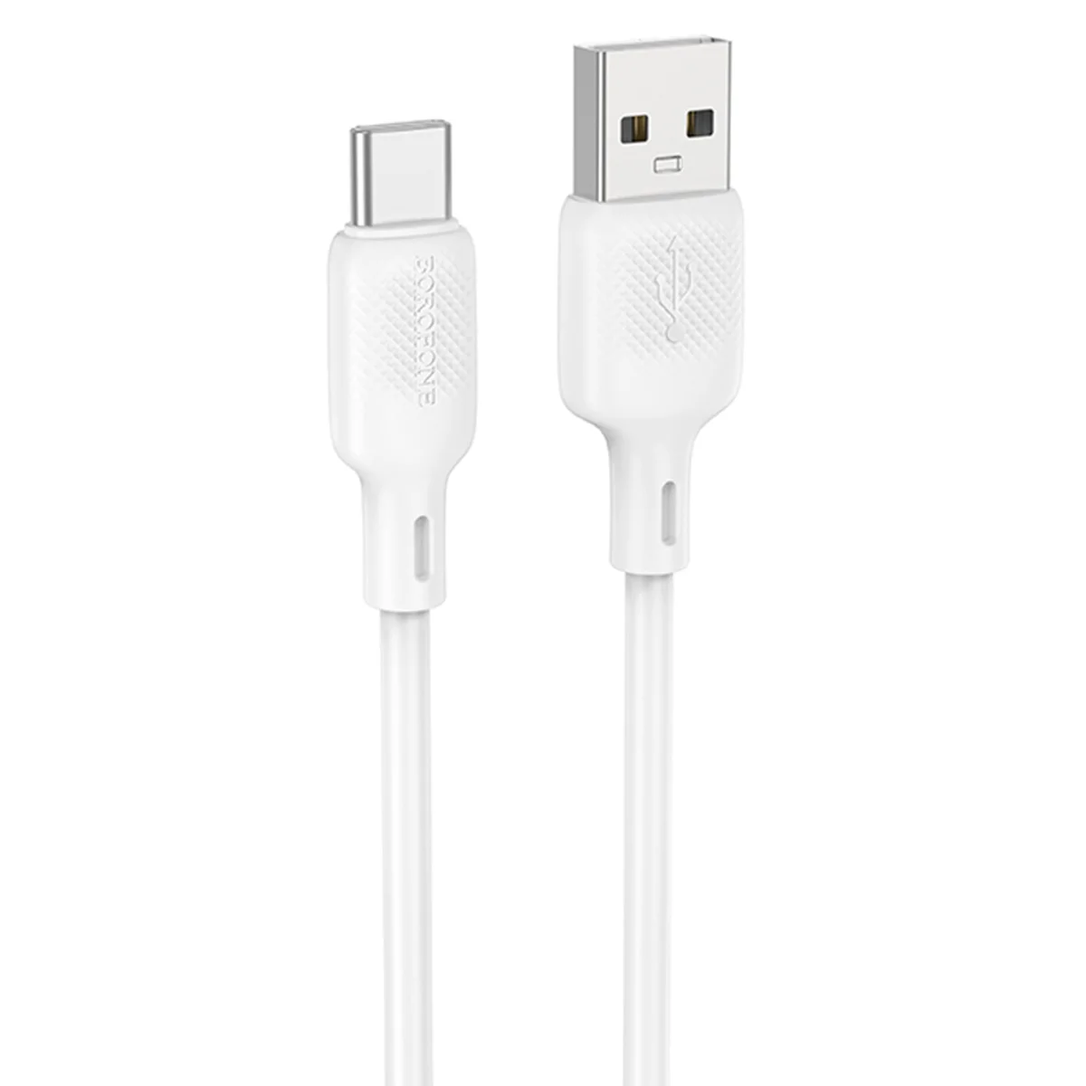 Дата кабель Borofone BX113 Lenny USB to Type-C 3A (1m) White
