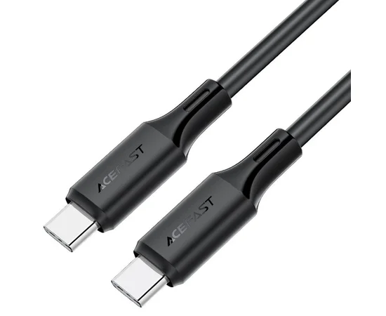 Дата кабель Acefast C17-03 Type-C to Type-C 60W (1.2m) Black