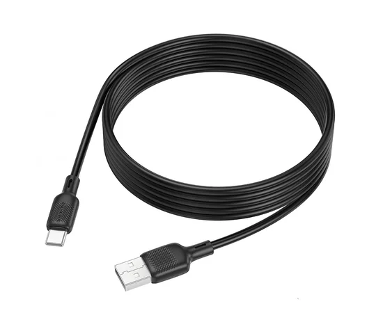 Дата кабель Borofone BX113 Lenny USB to Type-C 3A (3m) Black