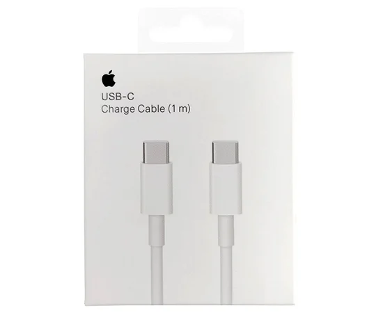 Дата USB-C кабель USB-C FineWoven для Apple (A) (1m) (box) White