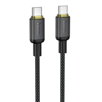 Дата кабель Hoco X128 Benefit Type-C to Type-C 60W (1m) Black