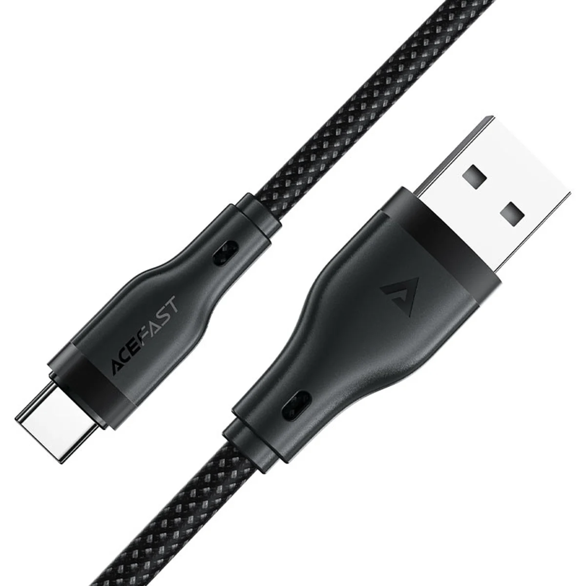 Дата кабель Acefast C8-04 USB to Type-C 3A (1.2m) Black