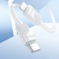 Дата кабель Hoco X114 Energy Type-C to Lightning 27W (1m) White