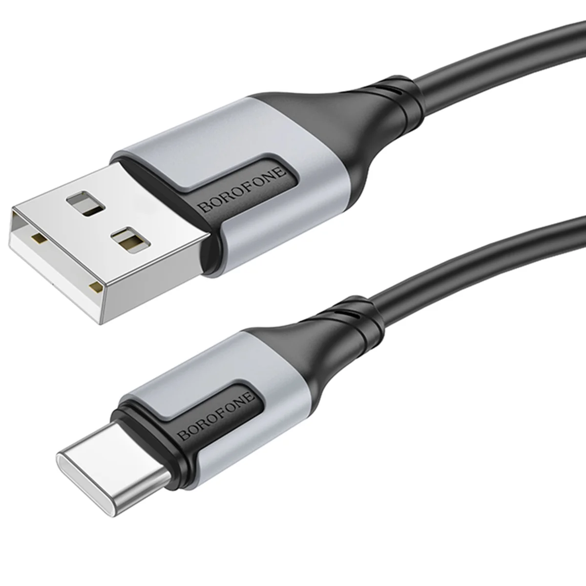Дата кабель Borofone BX101 Creator USB to Type-C 3A (1m) Black
