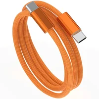 Дата кабель WIWU C101 Essen Type-C to Type-C 240W (1.5m) Orange