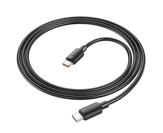 Дата кабель Hoco X96 Hyper Type-C to Type-C 100W (1m) Black