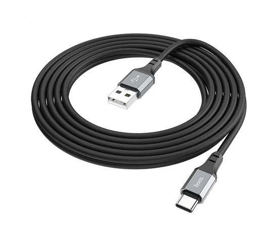Дата кабель Hoco X92 Honest Silicone USB to Type-C (3m) Black