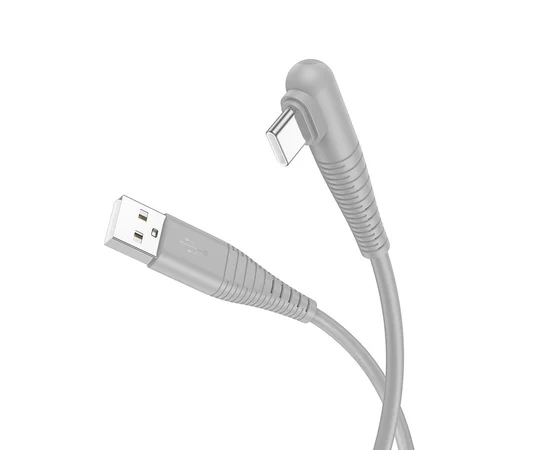 Дата кабель Borofone BX105 Corriente USB to Type-C (1m) Gray