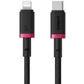 Дата кабель Baseus Dura Series Fast Charging Type-C to Lightning 20W (2m) (CB000123) Red / Black