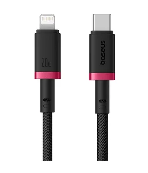 Дата кабель Baseus Dura Series Fast Charging Type-C to Lightning 20W (2m) (CB000123) Red / Black