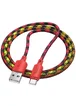 Дата кабель Hoco X116 Meridian USB to Type-C 3A (1m) Gradient Red Mix