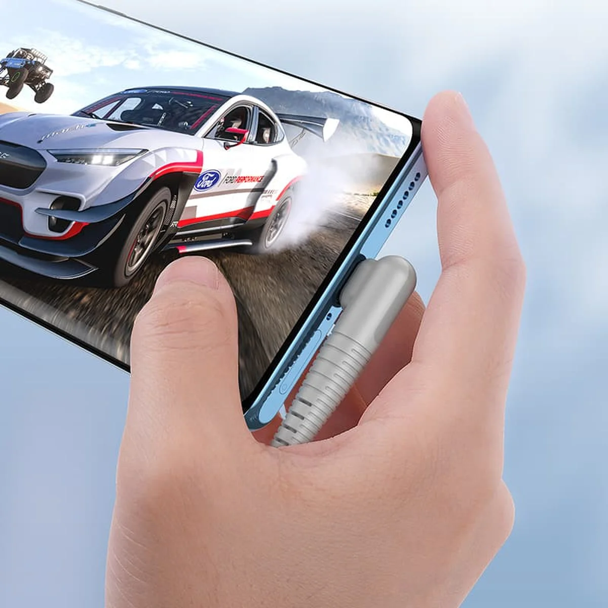 Дата кабель Borofone BX105 Corriente USB to Type-C (1m) Gray