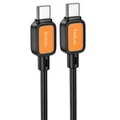 Дата кабель Hoco X108 Benefit 60W Type-C to Type-C (1m) Black