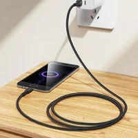 Дата кабель Borofone BX116 Certain USB to Type-C 3A (1m) Black