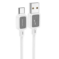 Дата кабель Hoco X108 Benefit USB to Type-C 3A (1m) White