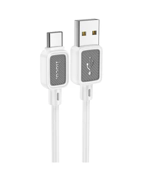Дата кабель Hoco X108 Benefit USB to Type-C 3A (1m) White