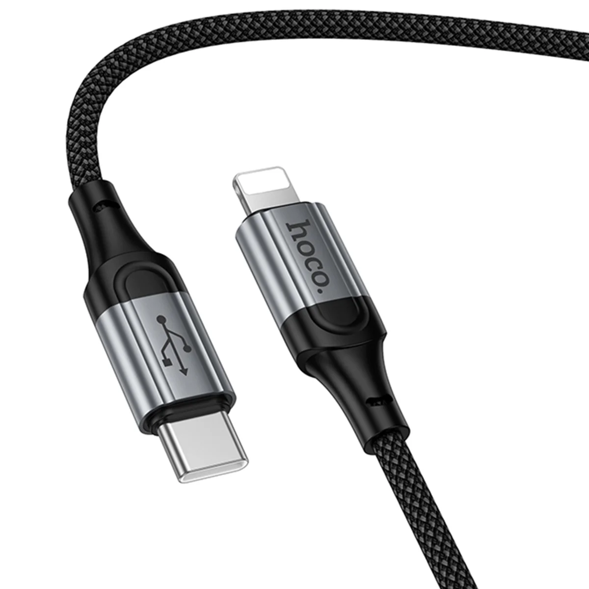Дата кабель Hoco X121 Nuevo Type-C to Lightning 27W (1.5m) Black