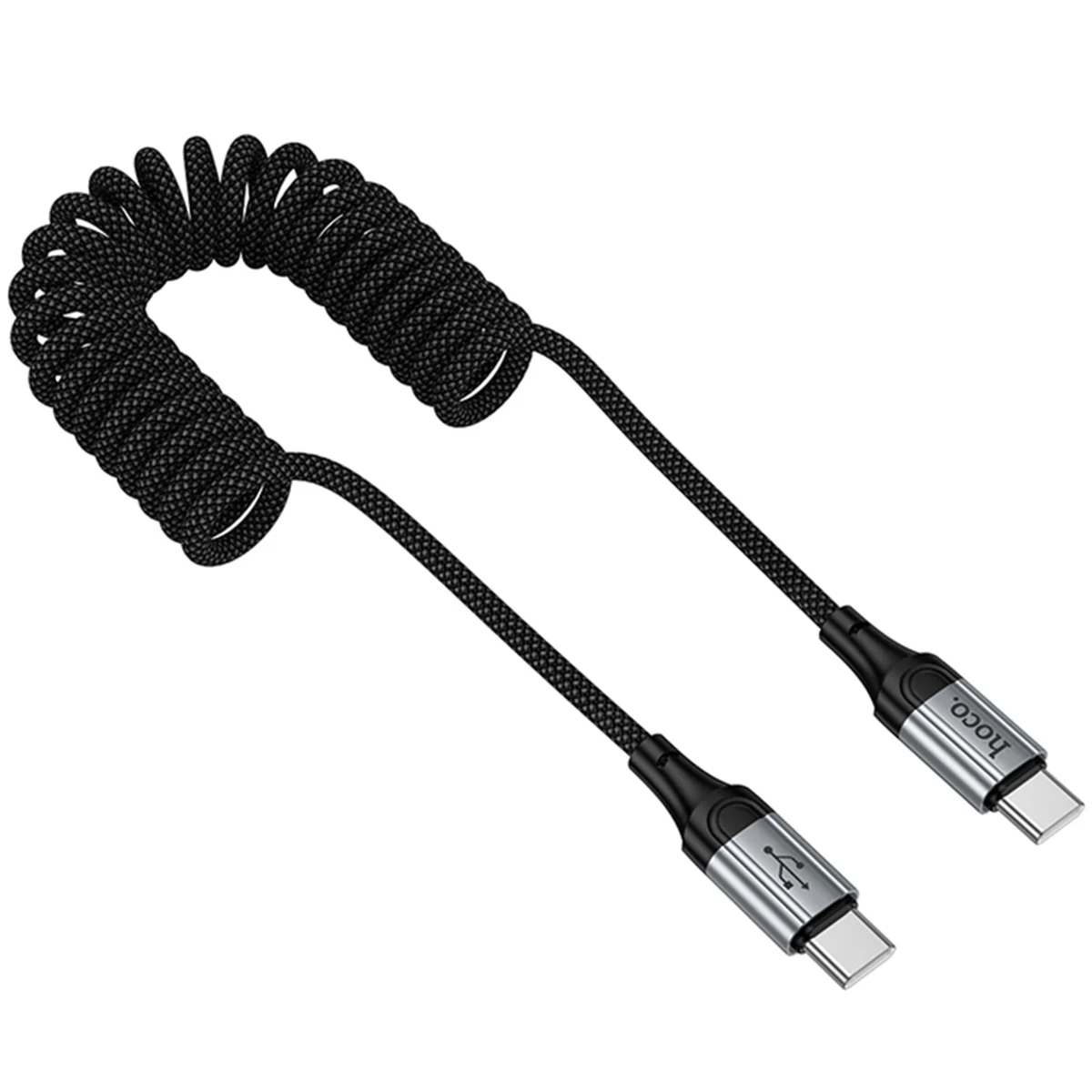 Дата кабель Hoco X121 Nuevo Type-C to Type-C 60W (1.5m) Black