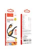 Дата кабель Hoco X108 Benefit 27W Type-C to Lightning (1m) Black