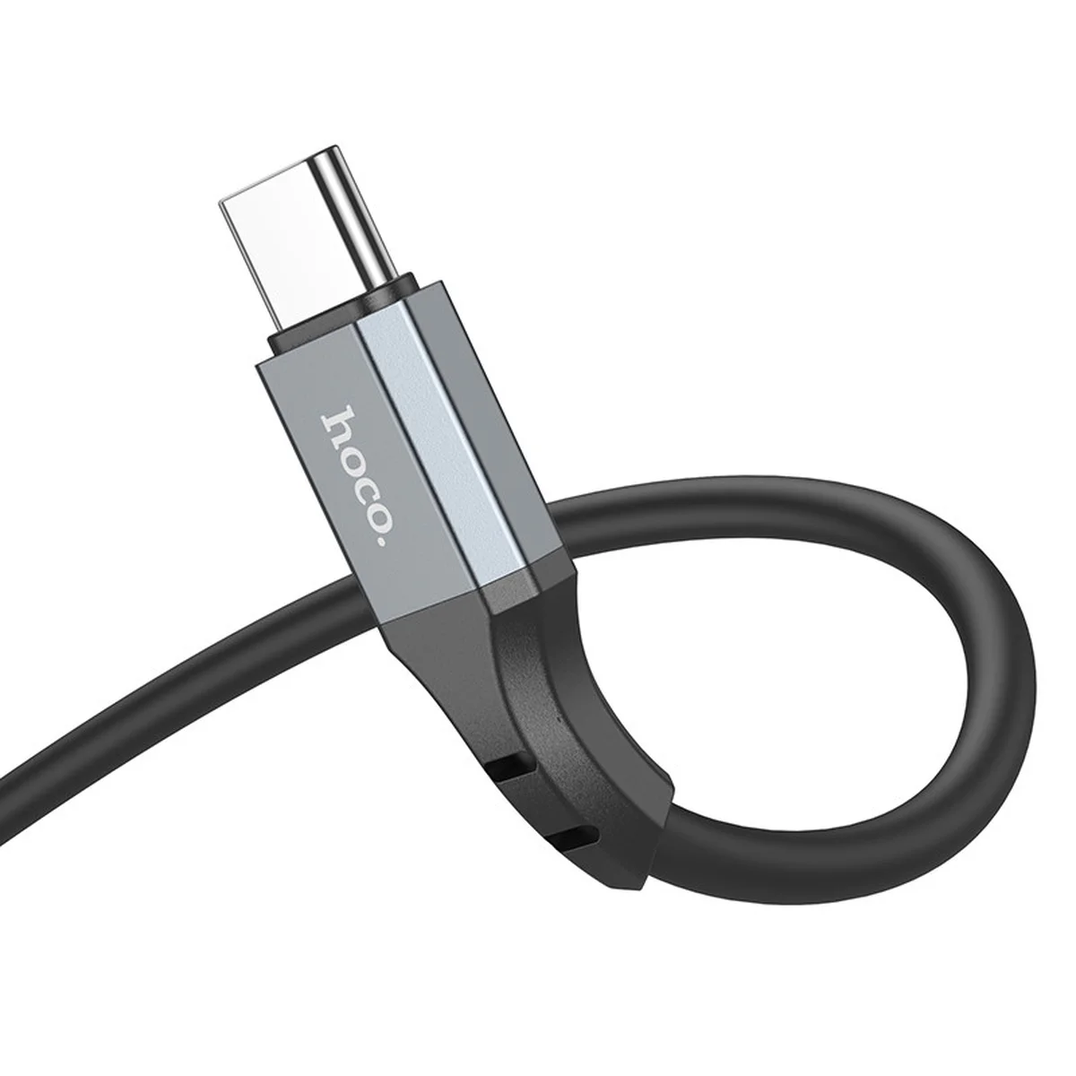 Дата кабель Hoco X92 Honest Silicone USB для Type-C (3m) Black