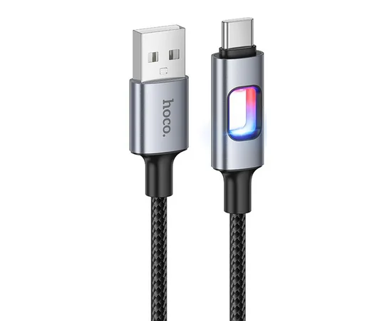 Дата кабель Hoco U144 New USB to Type-C 3A (1.2m) Black