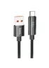 Дата кабель Hoco U125 Benefit 5A USB to Type-C (1.2m) Black