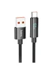Дата кабель Hoco U125 Benefit 5A USB to Type-C (1.2m) Black