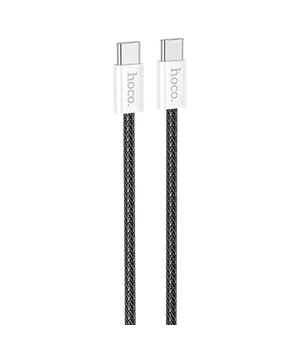 Дата кабель Hoco X104 Source 60W Type-C to Type-C (2m) Black