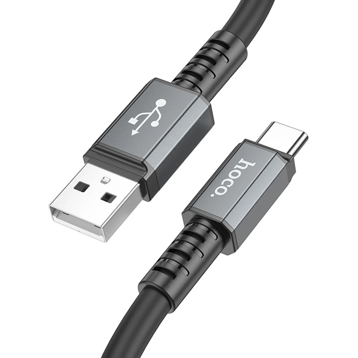 Дата кабель Hoco X85 Strength USB to Type-C (1m) Black