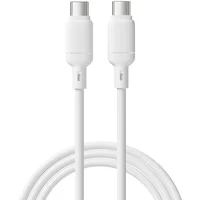 Дата кабель WIWU C090 Stellar Type-C to Type-C 60W (1m) White