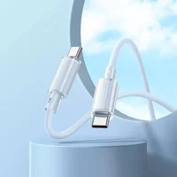 Дата кабель Borofone BX112 Lemon Type-C to Type-C 60W (1m) Blue